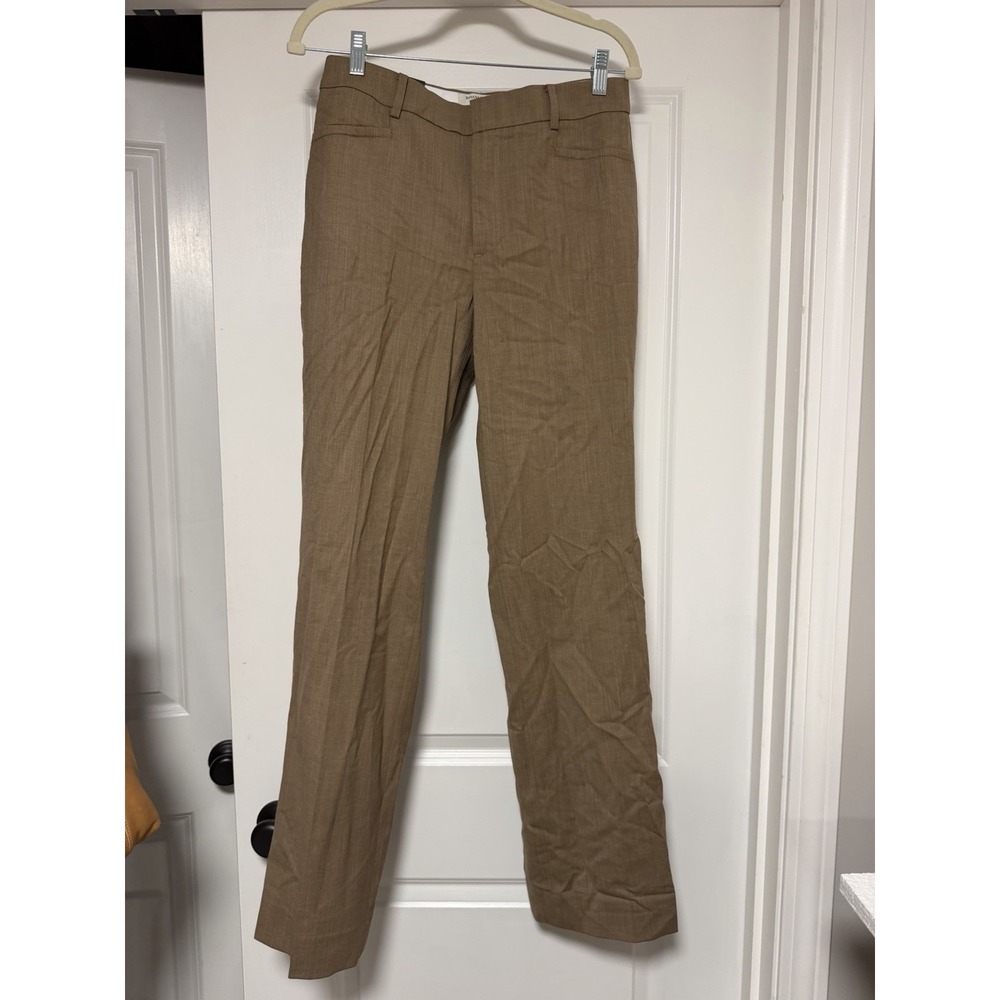 Banana Republic, Women's High Rise Straight Wool Blend Dress Pants, Size 6